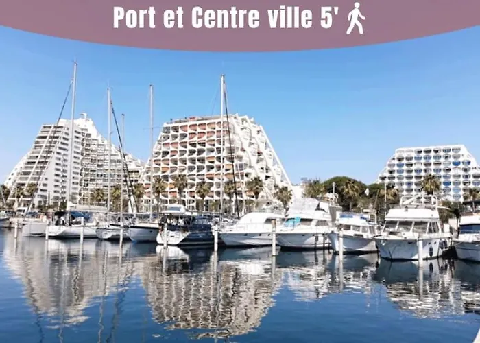 La Casita - Confort Avec Terrasse - Emplacement Parfait - Motte, Montpellier Apartamento La Grande-Motte